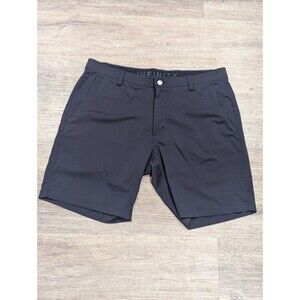 Infinity Men's Navy Blue Linearflex Stretch Performance Short Size 36 Athleisure